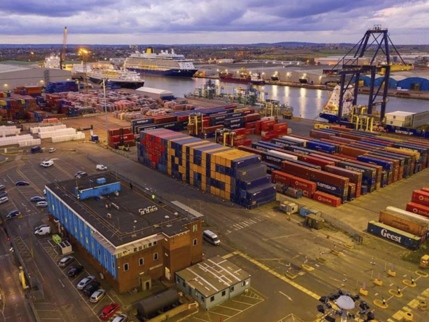 Containerised tribute to NHS Containerised tribute to NHS