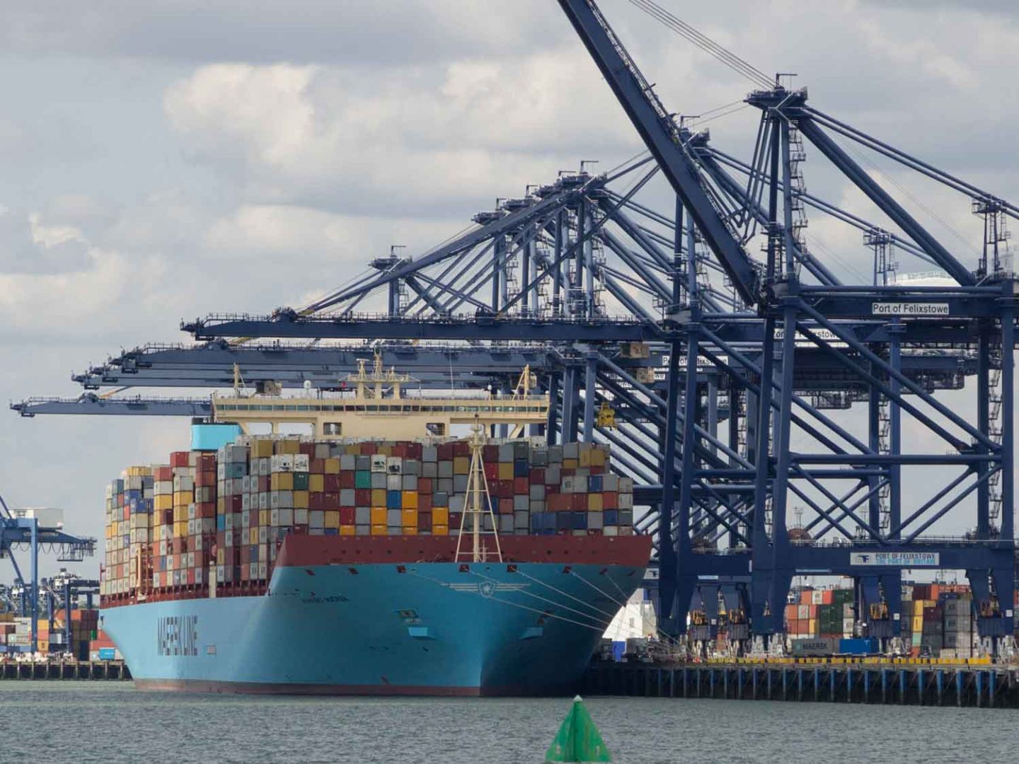 Maersk leave Felixstowe as shipping Alliances prepare for launch